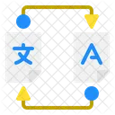 번역 언어 영어 아이콘