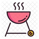그릴 그릴 기계 그릴 아이콘