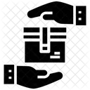포장 물류소포 소포배송 취급 아이콘