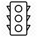 信号、信号機、交通 アイコン