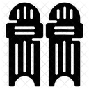 크리켓 패드 크리켓 장비 스포츠 도구 아이콘