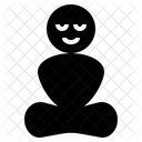 평화롭고 조용하며 차분한 아이콘