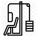 장비 장비 체육관 아이콘