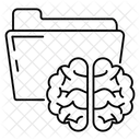 두뇌 폴더  아이콘