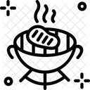 그릴 바베큐 바비큐 아이콘