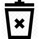 스팸메일 휴지통 닫기 아이콘