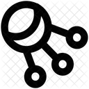 코스모스 위성 우주 아이콘