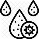 바이러스 전파 감염 아이콘