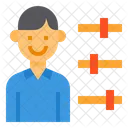 직원 기술  아이콘