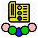 게임 스포츠 교육 아이콘