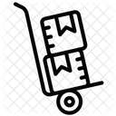 소포 취급 소포 배달 아이콘