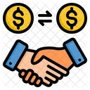 거래 투자 코인 아이콘