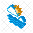 날씨 흐림 자연 아이콘