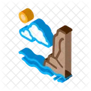 밤 바다 여행 아이콘