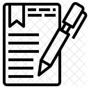 계약서 서류 이메일 아이콘