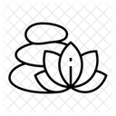 스파 마사지 웰니스 아이콘
