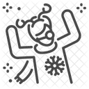 크리스마스 파티 축하 아이콘