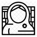 이슬람 여성  아이콘