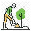 원예 심기 식물 아이콘