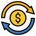 돈 거래 결제 아이콘