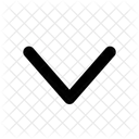 아래쪽 화살표  아이콘