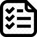 체크리스트  아이콘