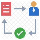 효과적인 의사 소통  아이콘