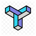 역설 불가능 불가능 대상 아이콘