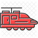 전기 열차 전기 철도 아이콘