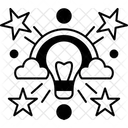 창의적인 마음  아이콘