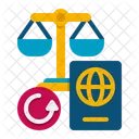 이민개혁 이민정책 이민 아이콘