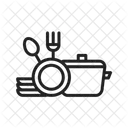 주방용품 요리 칼 아이콘
