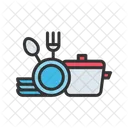 주방용품 요리 칼 아이콘