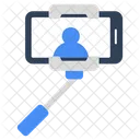 셀카 찍기 사진 찍기 모바일 사진 찍기 아이콘