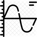 스플라인 차트 영역 차트 그래프 아이콘