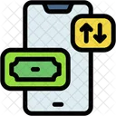 거래 송금 돈거래 아이콘