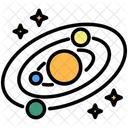 惑星の軌道 アイコン