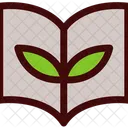 원예 도서 아이콘