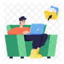 ファイル共有  アイコン