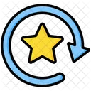 回復、スター、ブランド アイコン