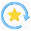 回復、スター、ブランド アイコン