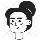 興味のある女性  アイコン