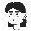 赤毛の女性  アイコン