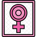 ガールパワー、ネオンサイン、フェミニズム アイコン