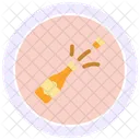 シャンパングラス  アイコン