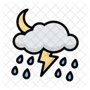 深夜の雨 アイコン