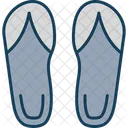 샌들 샌들 신발 아이콘
