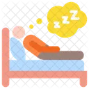 休息、睡眠、リラックス アイコン