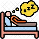 休息、睡眠、リラックス アイコン