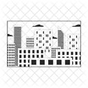 都市景観  アイコン